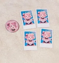 にじさんじ 笹木咲 sitr 東京公演 缶バッジ チェキ風カード