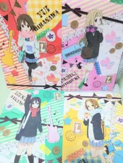 けいおん クリアファイル5枚セット