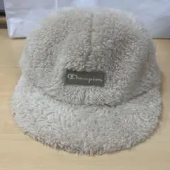 スカイブルー様専用　champion キャップ　ベージュ ボア