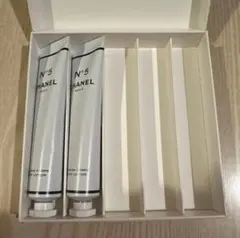 シャネルファクトリー5 5コレクシオン ザボディローションチューブ2本 箱付き