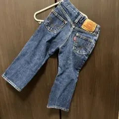 Levi's 505 デニムブルー ストレートパンツ 90