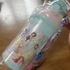 新品☆ディズニープリンセスワンタッチボトル　プリンセス水筒 480mlのサムネイル