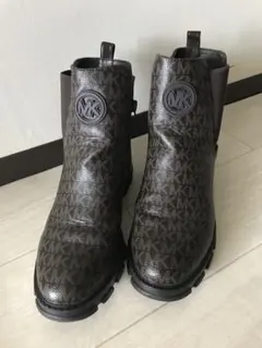 マイケルコース　サイドゴアブーツ 23㎝ダークブラウン　ショートブーツ