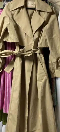 ナノユニバースベージュ トレンチコート新品タギ付き