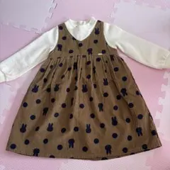 プティマイン　ミッフィー　ワンピース　100