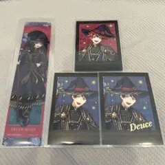 ツイステ ブルームバースデー ぱしゃこれ デュース エース 箔押し クリアしおり