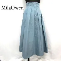 MY1395▲MilaOwen▲ミラオーウェンハイウエスト ロングスカート