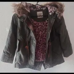 バックナンバー KIDS⭐︎ファー付きダウンコート 110cm