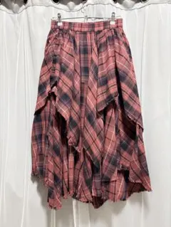 JEANASIS イレヘムチェックスカート
