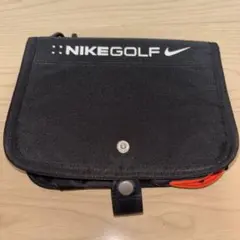NIKE GOLF ラウンドポーチ ゴルフポーチ 収納 ケース 黒のサムネイル