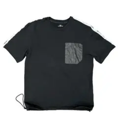 COACH コーチ Tシャツ 馬車 ポケット メンズ ブラック 半袖 M