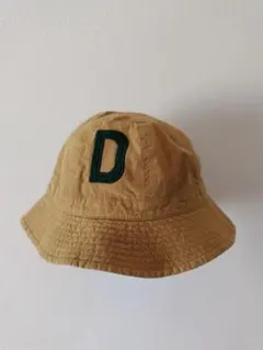 アーバンリサーチ キッズ ベージュ コットン ハット キャップ