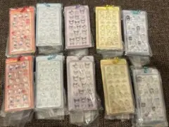 【2セット】ボンボンドロップシール ミニチュアチャーム コンプリートセット