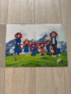 ミャクミャクアルプスの少女ハイジ　クリアファイル