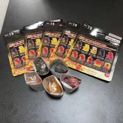 ゴジラ ミニソフビクロニクル バーニングレッド ゴジラ1995 5種