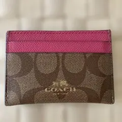 COACH シグネチャー カードケース
