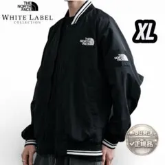 韓国限定 ノースフェイス WHITE LABEL ボンバージャケット 黒 XL