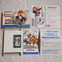 GBA マリオカートアドバンス 箱 説明書付き