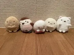 すみっコぐらし てのりぬいぐるみ 5体セット タグあり おまけ付き