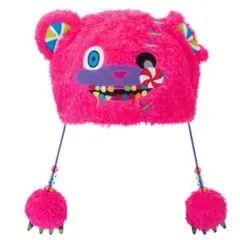 ハミクマキャンディ　ぬいぐるみハット　USJ ピンク　帽子