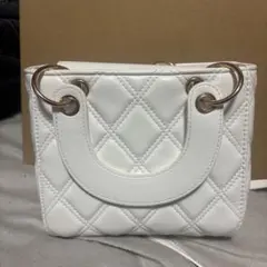 GRL 2Wayキルティングチェーンスクエアショルダーバッグ