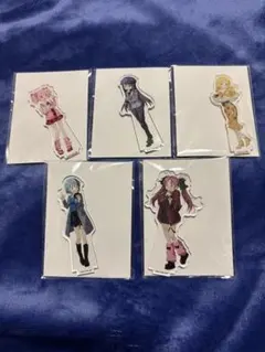 魔法少女まどか☆マギカ 名古屋 推し旅 アクリルスタンド 特典 5種コンプリート