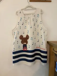 くまのがっこう 保育士エプロン