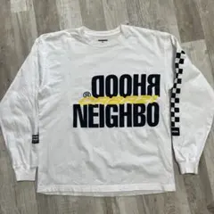 NEIGHBORHOOD 長袖Tシャツ ホワイト Mサイズのサムネイル