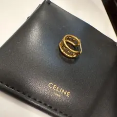 CELINE セリーヌ ピアス 片耳用 ゴールド マルチフープ トリオンフ