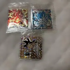 ドラゴンボール ホログラムシール 3枚セット