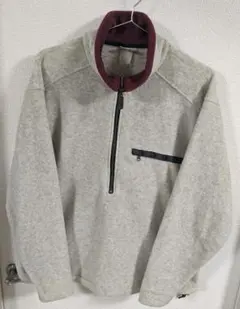 エルエルビーン　ハーフジッププルオーバーフリース　ベージュ