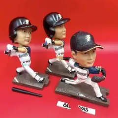 大谷翔平 ボブルヘッド　フィギュア 3体セット　日本ハムファイターズ