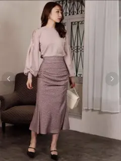 リップサービス⭐︎ ギャザーマーメイドスカートS