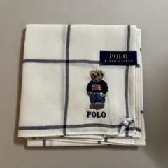【新品未使用】Polo Ralph Lauren/ハンカチ/ベアー/POLO