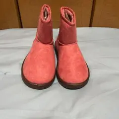 ヒラキ ハーフブーツ ビンク24cm、Lサイズ