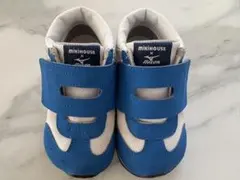 Miki House x Mizuno スニーカー 14.0 青/ホワイト