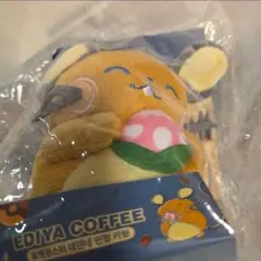 Pokémon EDIYA COFFEE デデンネ ぬいぐるみキーホルダー - メルカリ