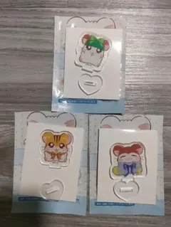 とっとこハム太郎 アクリルスタンド 100均限定 3種類セット