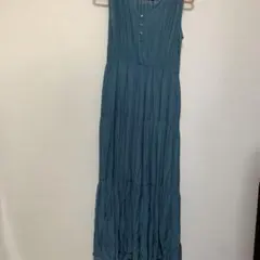 Kastane 楊柳 ティアード ノースリーブ ワンピース