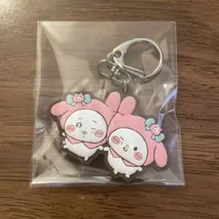 ちいかわ×サンリオキャラクターズ なかよしラバーマスコット ちいかわ マイメロ