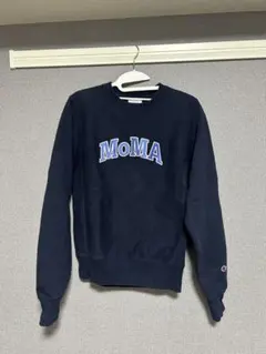 【最終値下げ】MoMA Championリバースウィーブロゴ入りトレーナー