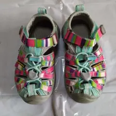 KEEN マルチカラースポーツサンダル　15cm