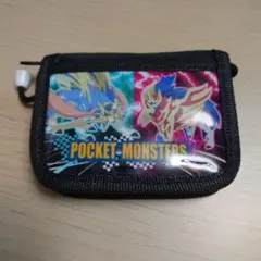 ポケモン POCKET MONSTERS 二つ折り財布 ザシアン ザマゼンタ