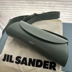 JIL SANDER クロコ型押し ショルダーバッグ ボルドー - メルカリ