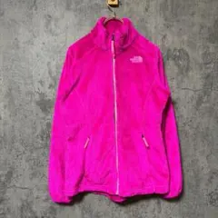 【美品】(L) ザノースフェイス フリースジャケット ショッキングピンク