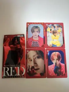 RED Collection トレカ ×2個+銀（赤テ+ペンラ