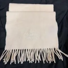 Vivienne Westwood マフラー ウール ホワイト