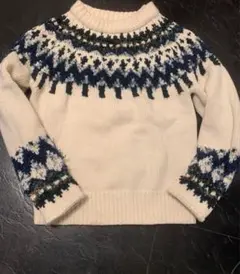 Ray BEAMS ニット　ノルディック　柄　ビームス