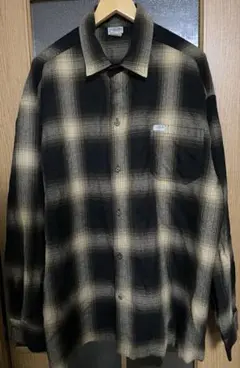 CALTOP カルトップキャルトップ オンブレシャツ XL ブラウン