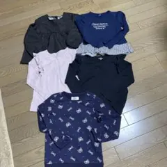 120サイズ　女の子用ロンT5点セット